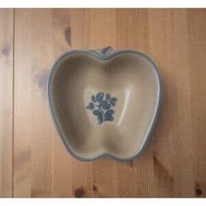 Pfaltzgraff Vintage Folk Art Apple Serving Dish Bowl